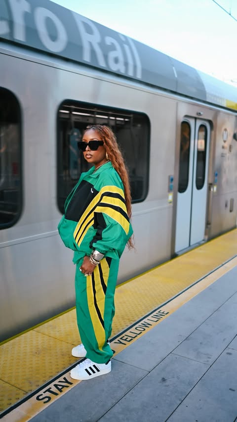 Instagram post by @styledbyyb for Snipes USA. Caption reads: New season. Fresh fit. Same confidence. Whether....