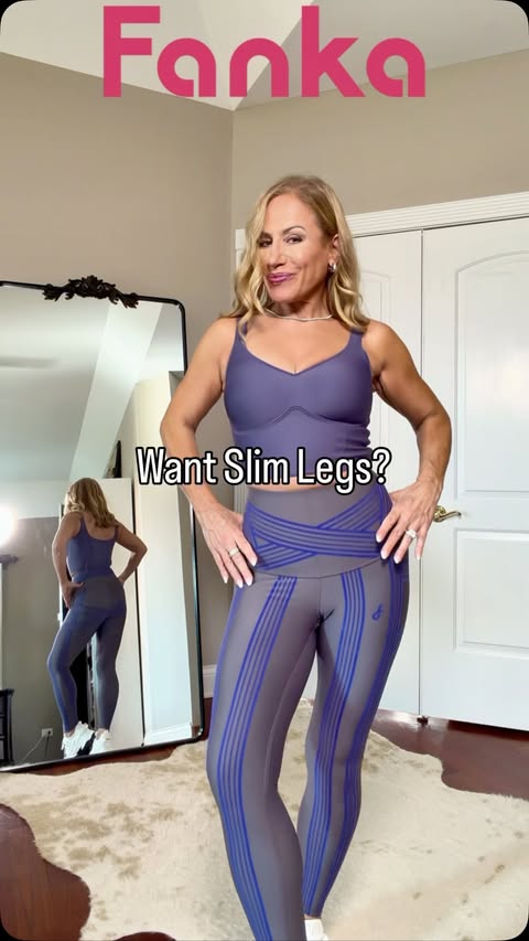 Instagram post by @styled.with.angy for Fanka. Caption reads: Want slim legs? Easy with Fanka! 🙌🏼 This....