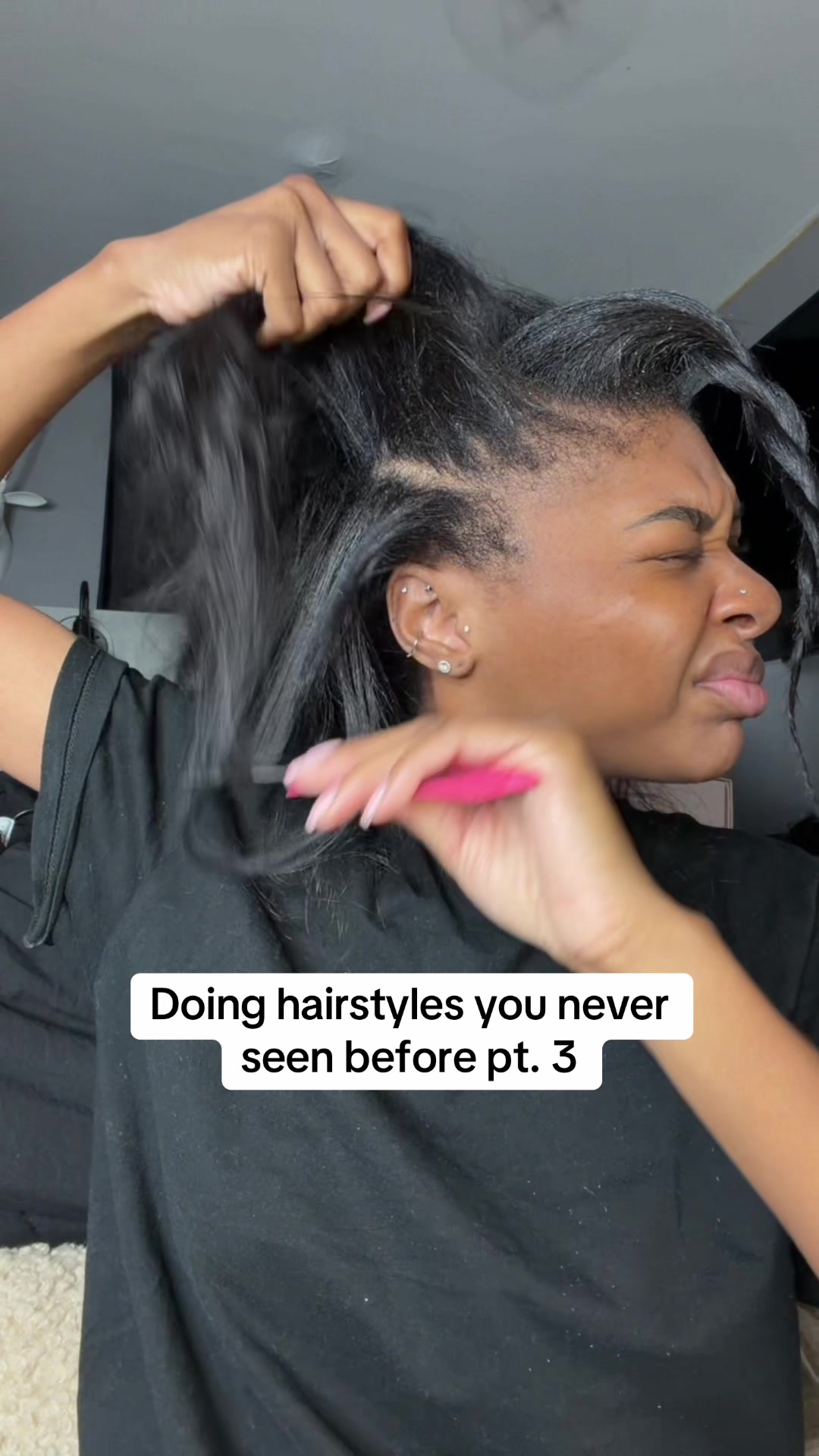 TikTok post by @jada.tiara1 for Curlsqueen. Caption reads: [...] all 2026… how did this come out?! 👀💕....