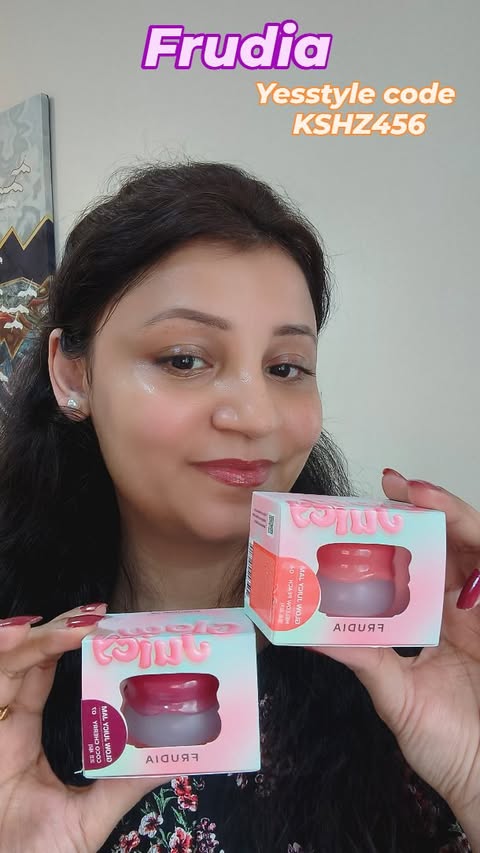 Instagram post by @kshezeen for ELITELIFE COLLAB. Caption reads: Quick GRWM featuring Frudia ❤️💕 Products used 👇....