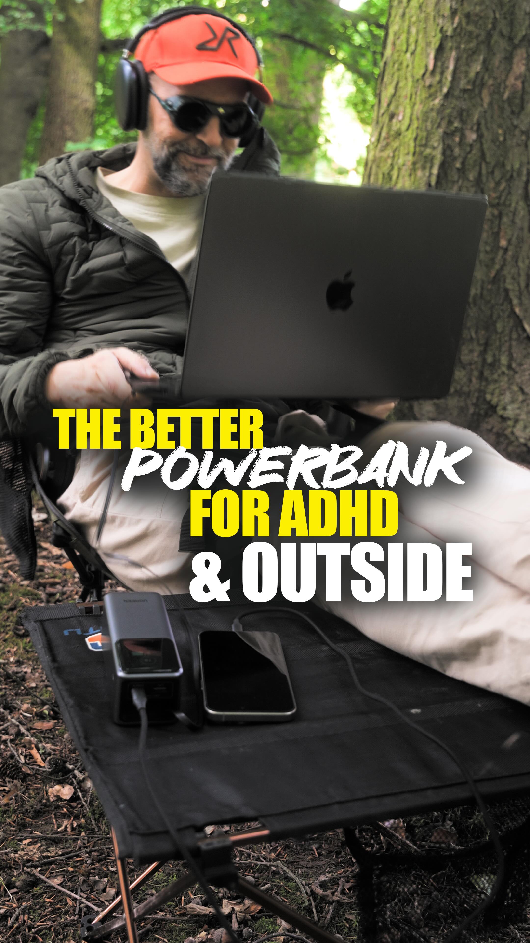 Instagram post by @engin_senli for Ugreen. Caption reads: [...] loose my power cables 😤🔋 The new UGREEN....