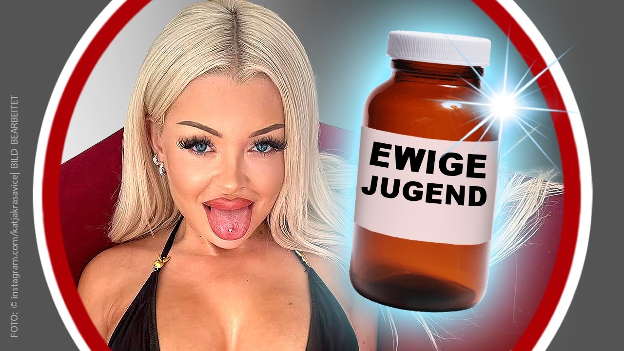 YouTube post by @AliciaJoe for The Female Company. Caption reads: When influencers sell you eternal youth: New hype....