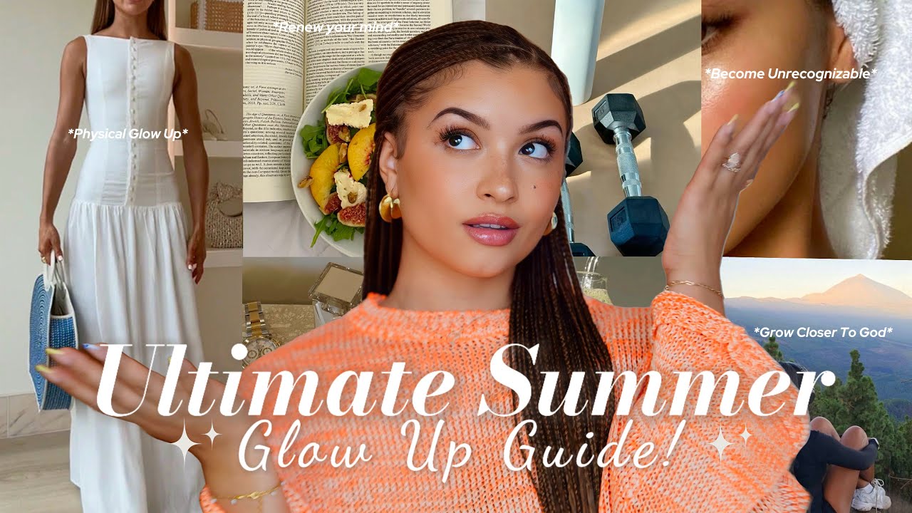 YouTube post by @MayaGraves for Ulike. Caption reads: ULTIMATE GUIDE TO GLOW UP IN SUMMER 2025| Tips to....