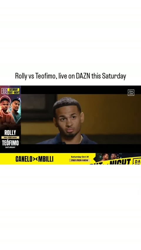 Instagram post by @vibes_photogphy for DAZN Boxing. Caption reads: [...] going to be a fight week to remember.....
