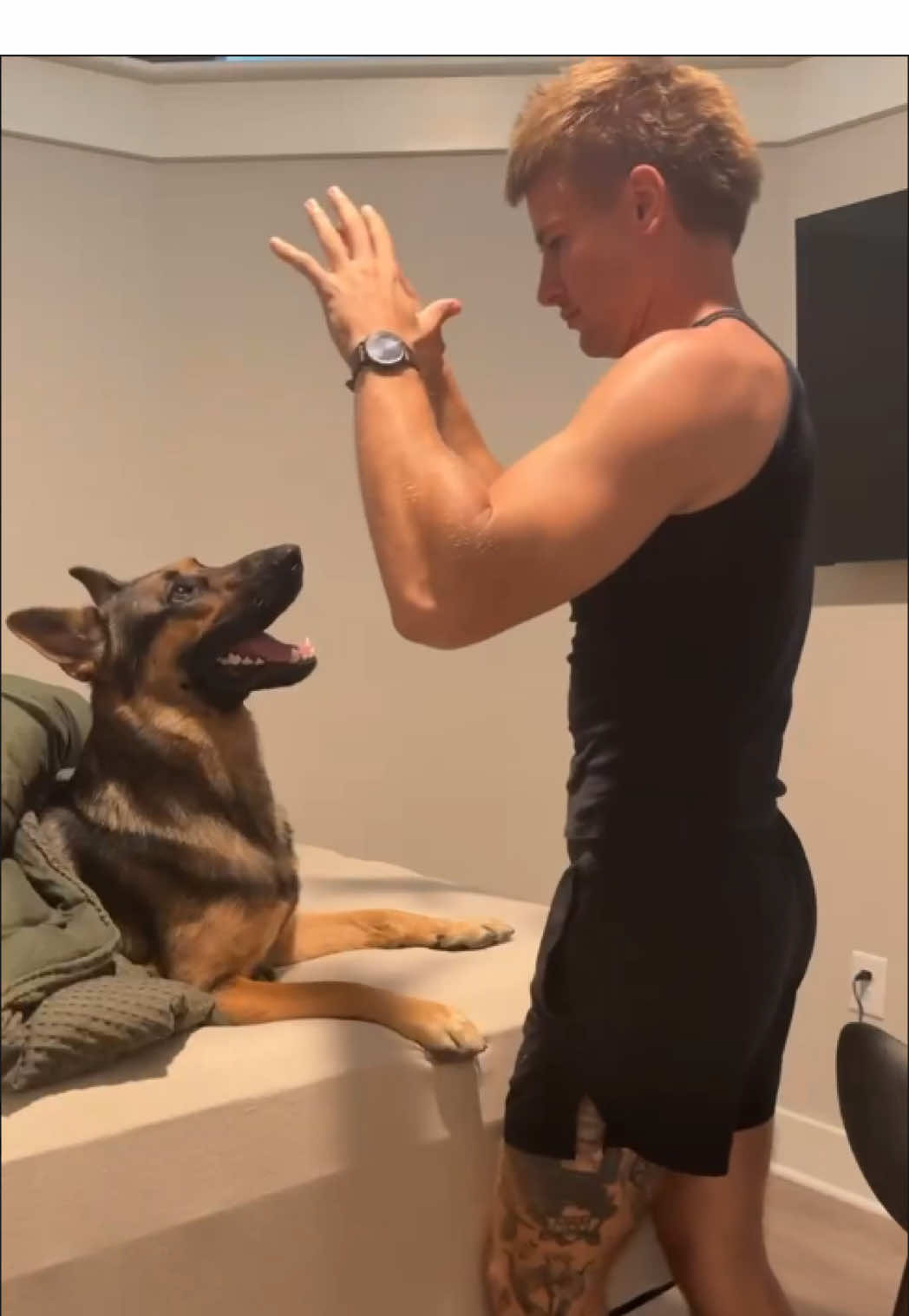 TikTok post by @_withcoop for Mattress Firm. Caption reads: I’ve never slept better. Odds are, if Vader’s....