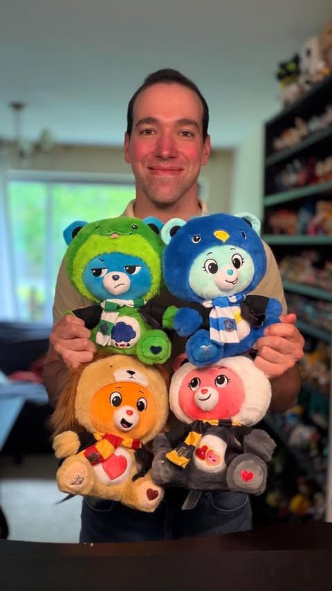 Instagram post by @the_popventures for Basic Fun!. Caption reads: [...] and Care Bear Collection . Thanks....