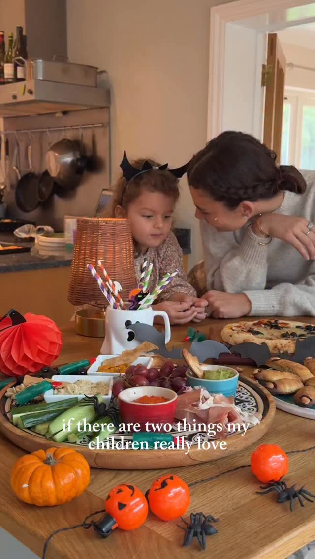 Instagram post by @sarah.tarleton for Ocado. Caption reads: Ad. Let’s prepare a spook-tactular spread....