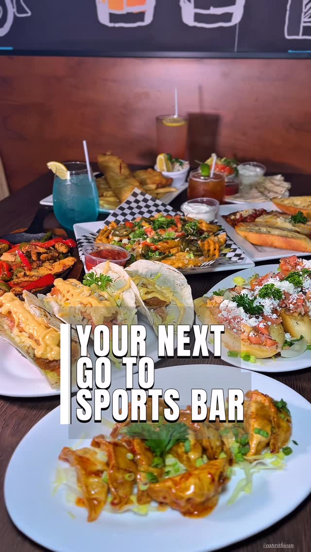 Instagram post by @funzzz for GTAeatsNmeets, Toronto. Caption reads: #eatwithivan 🍻 Toronto : your go-to sports bar....