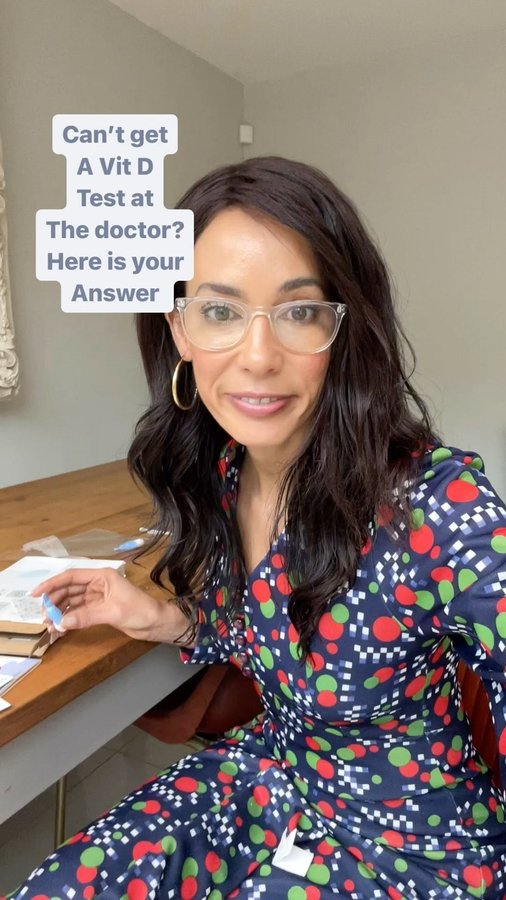 Instagram post by @mills.liberty for BetterYou. Caption reads: 🌞 Did you know that testing your Vitamin D levels....