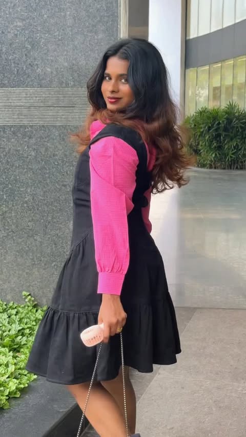 Instagram post by @jeevika.kathiresan_ for Yousta. Caption reads: [...] of the cutest, most vibrant fits from....