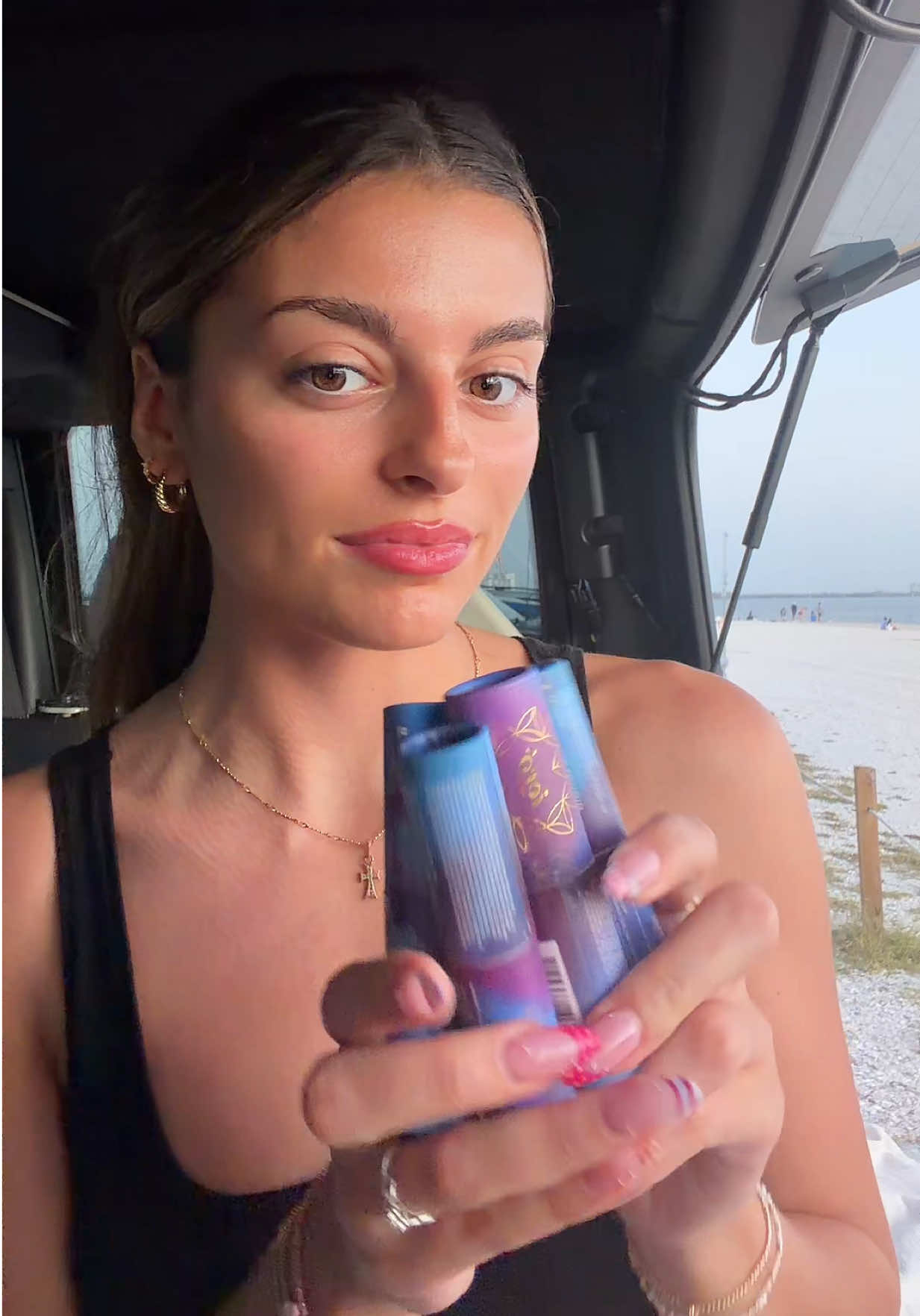 TikTok post by @tara_sterchi13 for Iero Beauty. Caption reads: [...] lip product I need 😍✨ @ieró Beauty....