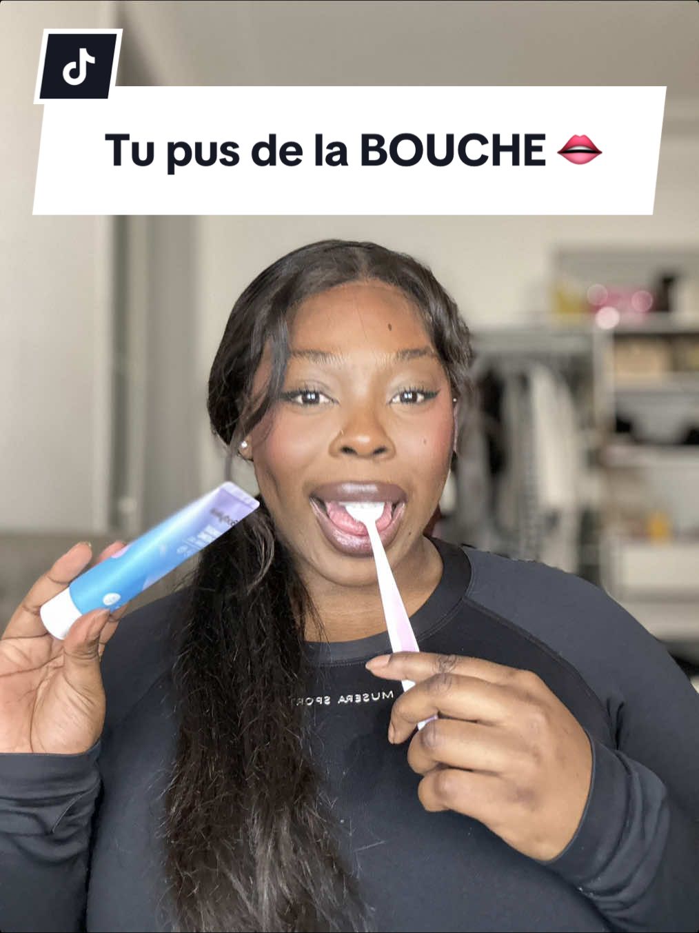 TikTok post by @onlybea_xx for Bodyaccel. Caption reads: Bon !!!! @BodyAccel Global.