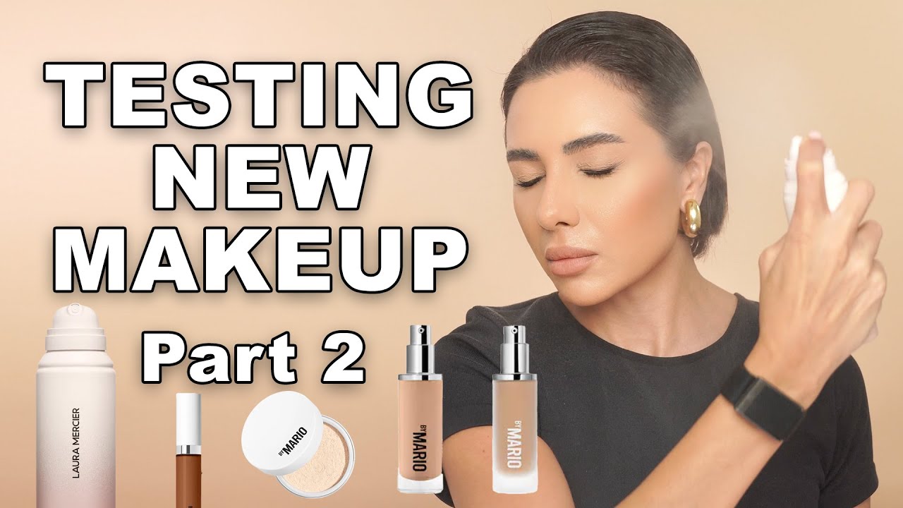 YouTube post by @ninaubhibeautyandfashion for Beautyblender. Caption reads: [...] F1 brush Makeup by mario concealer....