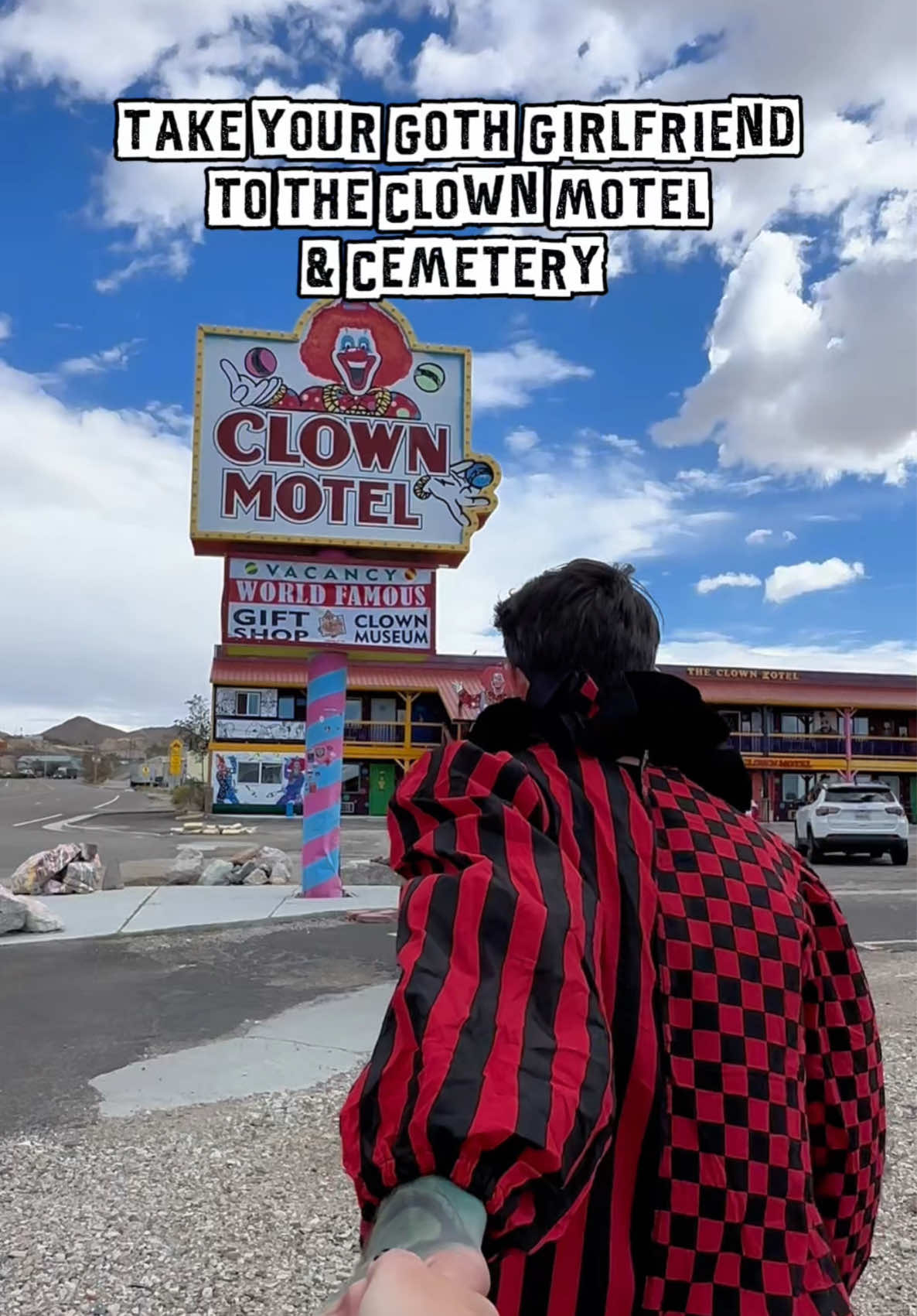 TikTok post by @beforethecoffin for Travel Nevada. Caption reads: [...] Nevada icons 👀 they’re also part of Travel....