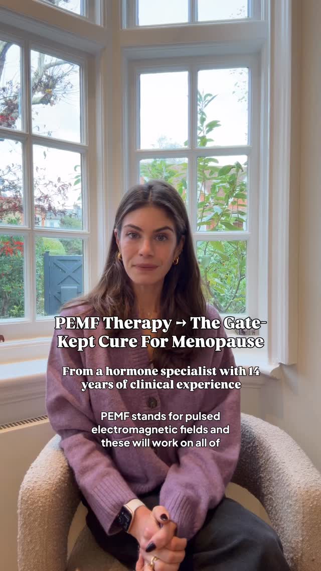 Instagram post by @lieblinghealth for BON CHARGE. Caption reads: THE TOOL EVERY MIDLIFE WOMAN NEEDS ❤️ Comment CURE....