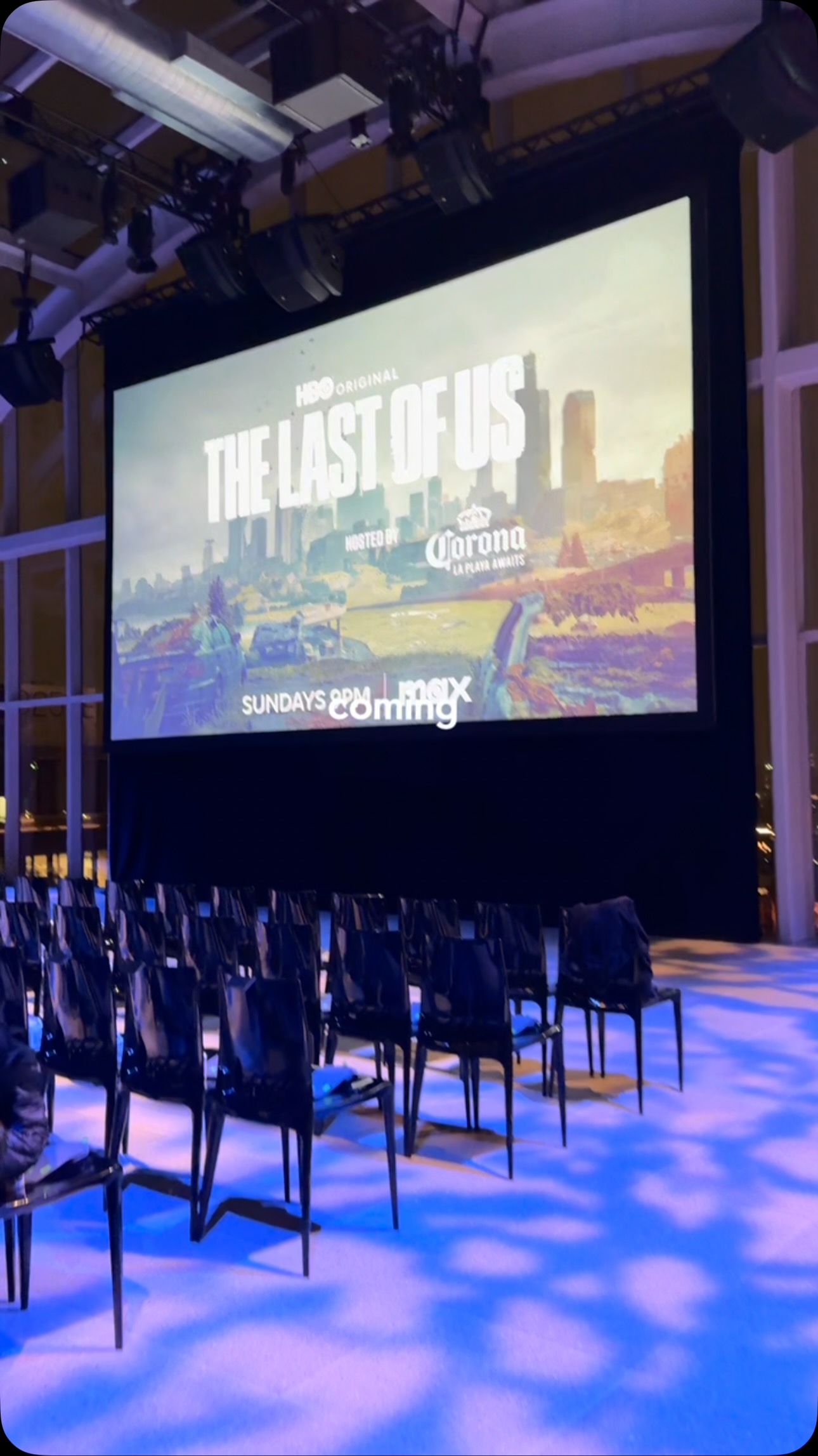 Instagram post by @thekatieromero for Corona USA. Caption reads: You’re coming with me to an advanced screening of....