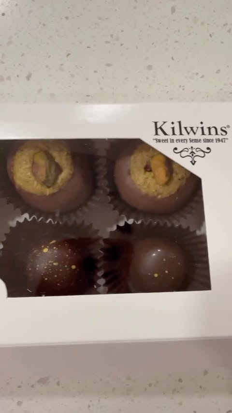 Instagram post by @bynayparra for Kilwins. Caption reads: @kilwins New ice cream creations just dropped at....