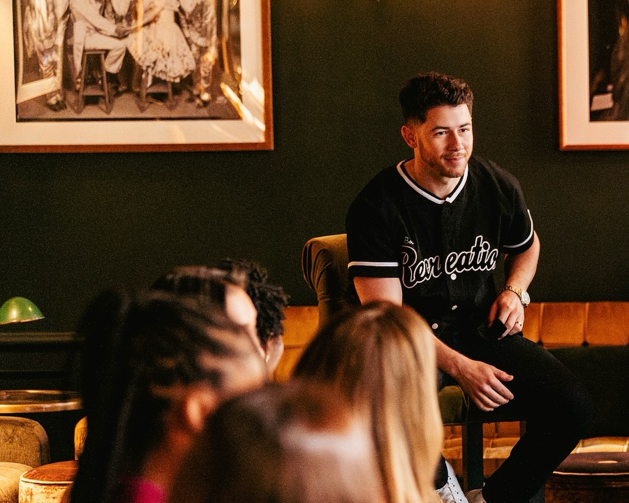 Instagram post by @nickjonas for Dexcom. Caption reads: Last month, I had the incredible opportunity to....
