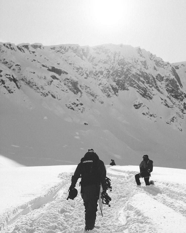 Instagram post by @torsteinhorgmo for Backcountry. Caption reads: UPDATE from AK: 
The Natural Selection Alaska....