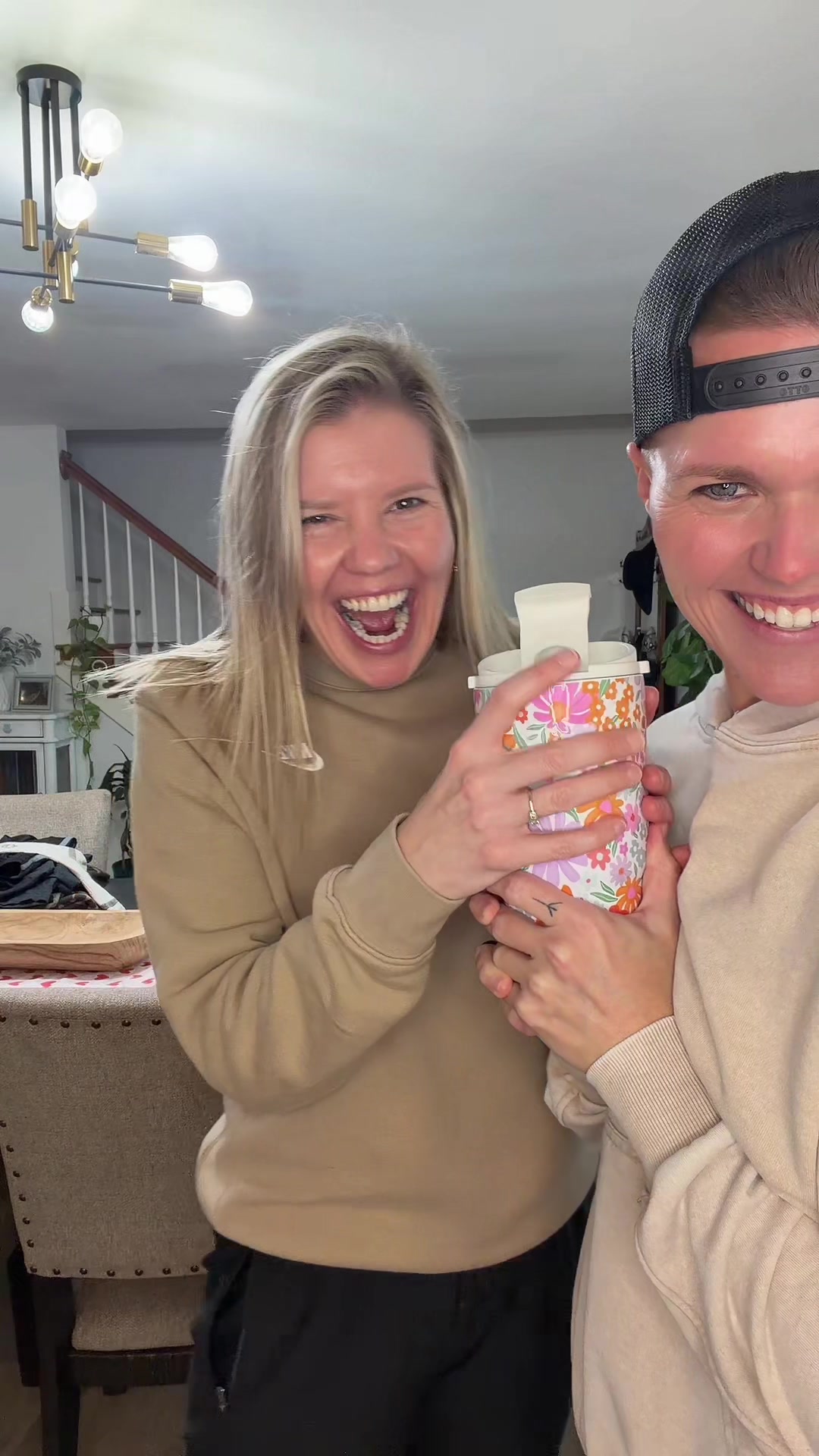 TikTok post by @kristinford4 for FrostBuddy. Caption reads: [...] understatement 🌸🌻🌼🌸 @Frost Buddy....