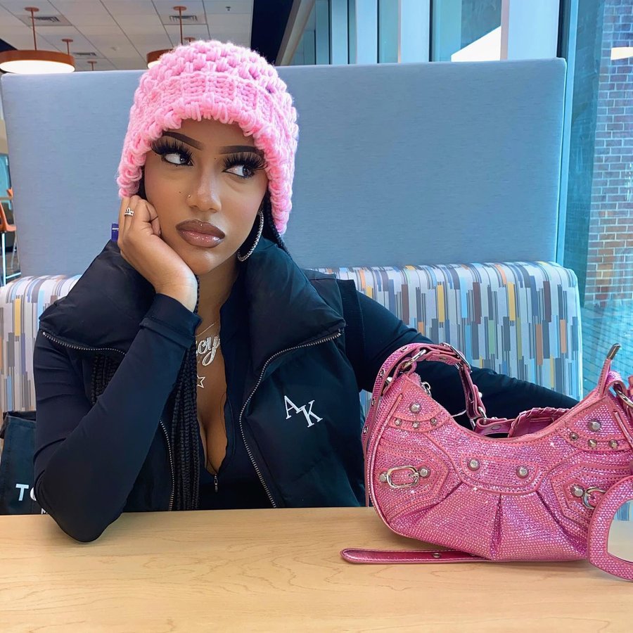 Instagram post by @nyysade for College Fashionista. Caption reads: Make her feel like a superstar, she way above....