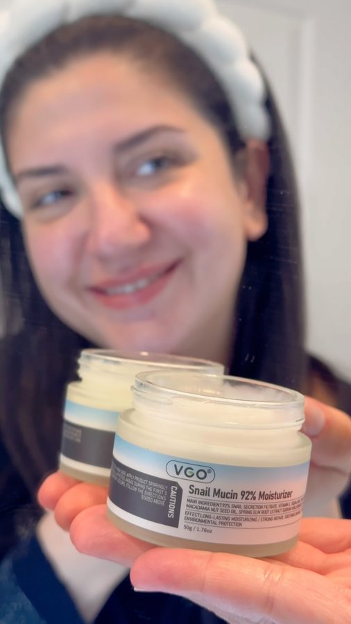 Instagram post by @yelizinamerica for VGObeauty. Caption reads: ✨ Skincare game-changer alert! ✨ I’ve been using....