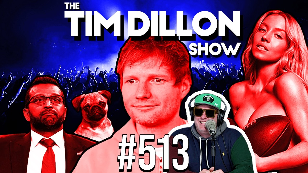 YouTube post by @TimDillonShow for Mint Mobile. Caption reads: [...] subscription and FREE shipping Mint Mobile....