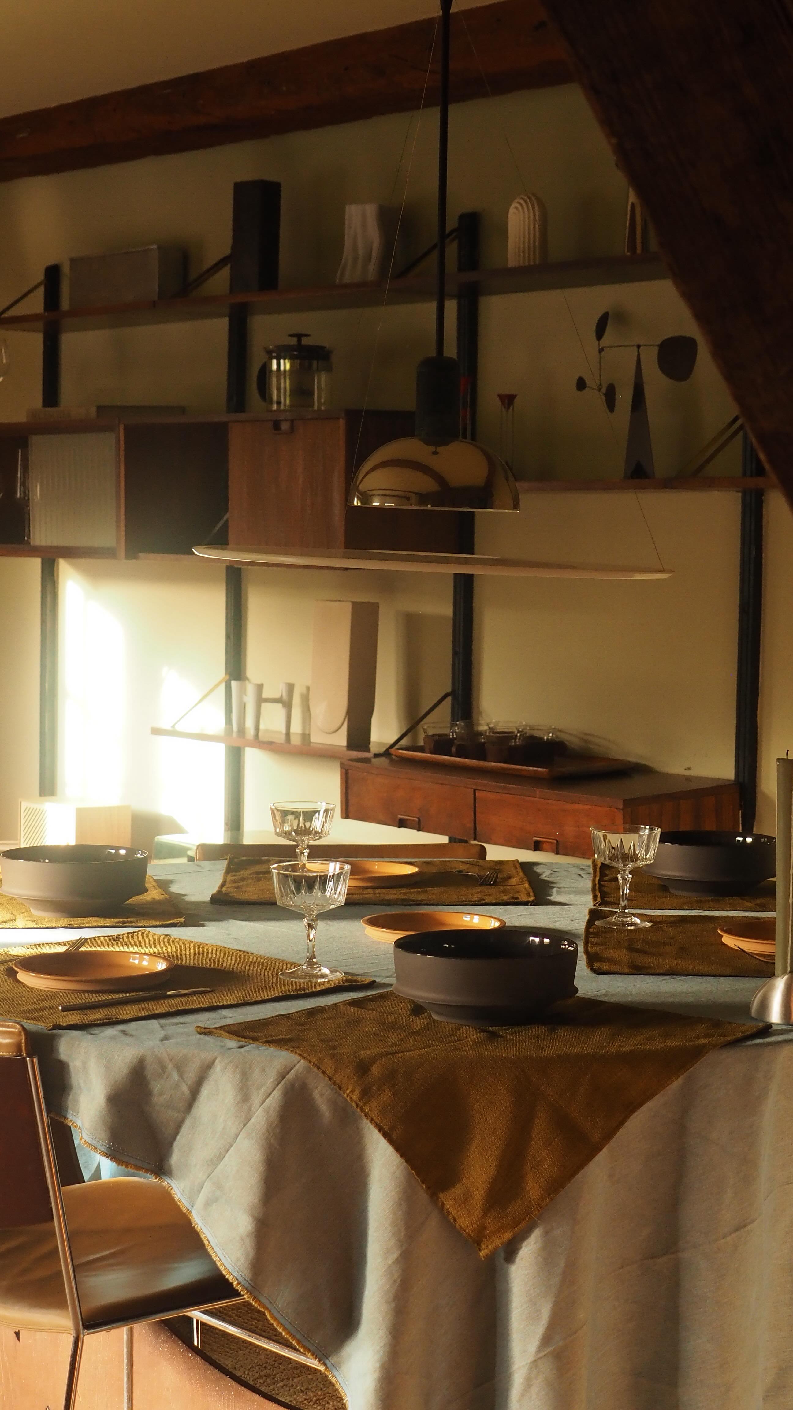 Instagram post by @sherl0ckhomes for Serax. Caption reads: Table setting with @serax_official 🫶🏼. Honestly....