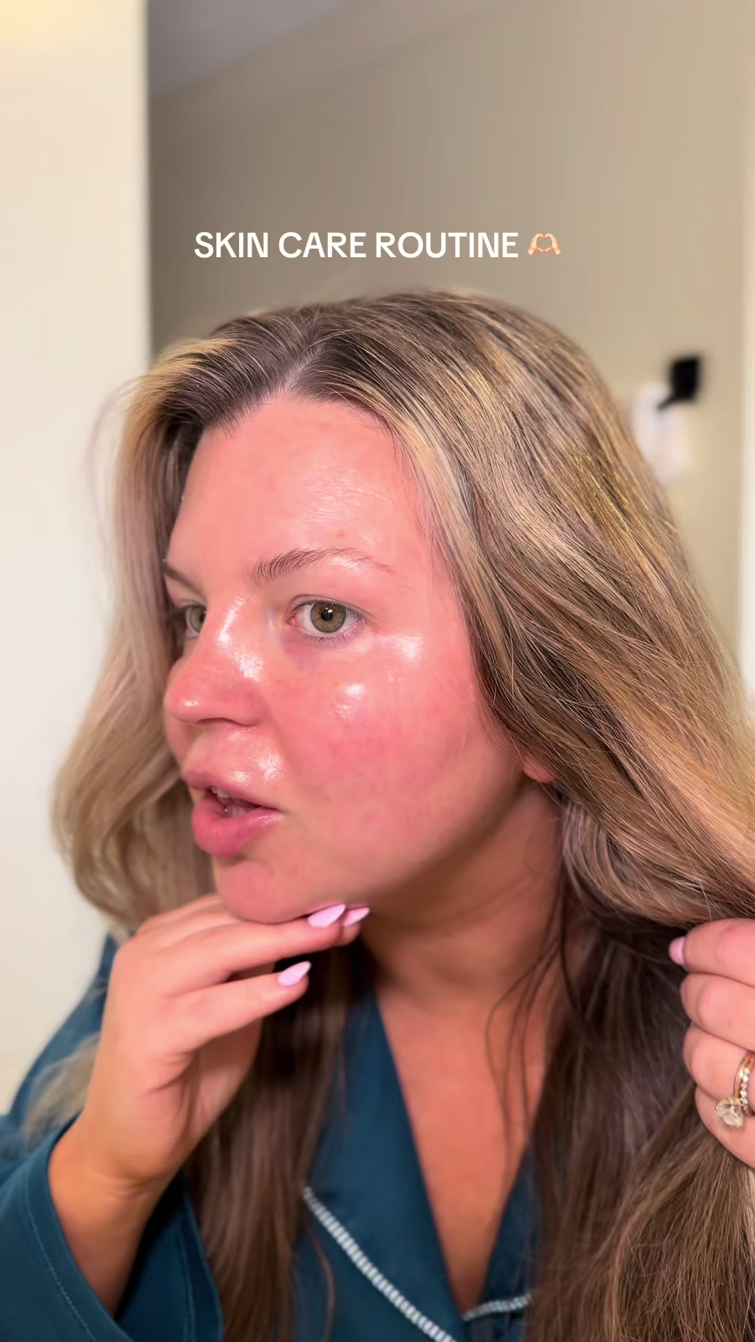 TikTok post by @meaganpolk23 for YCZ Beauty Care Depot. Caption reads: [...] Roche Posay @Byoma @Aquaphor.mx @YCZ Beauty....