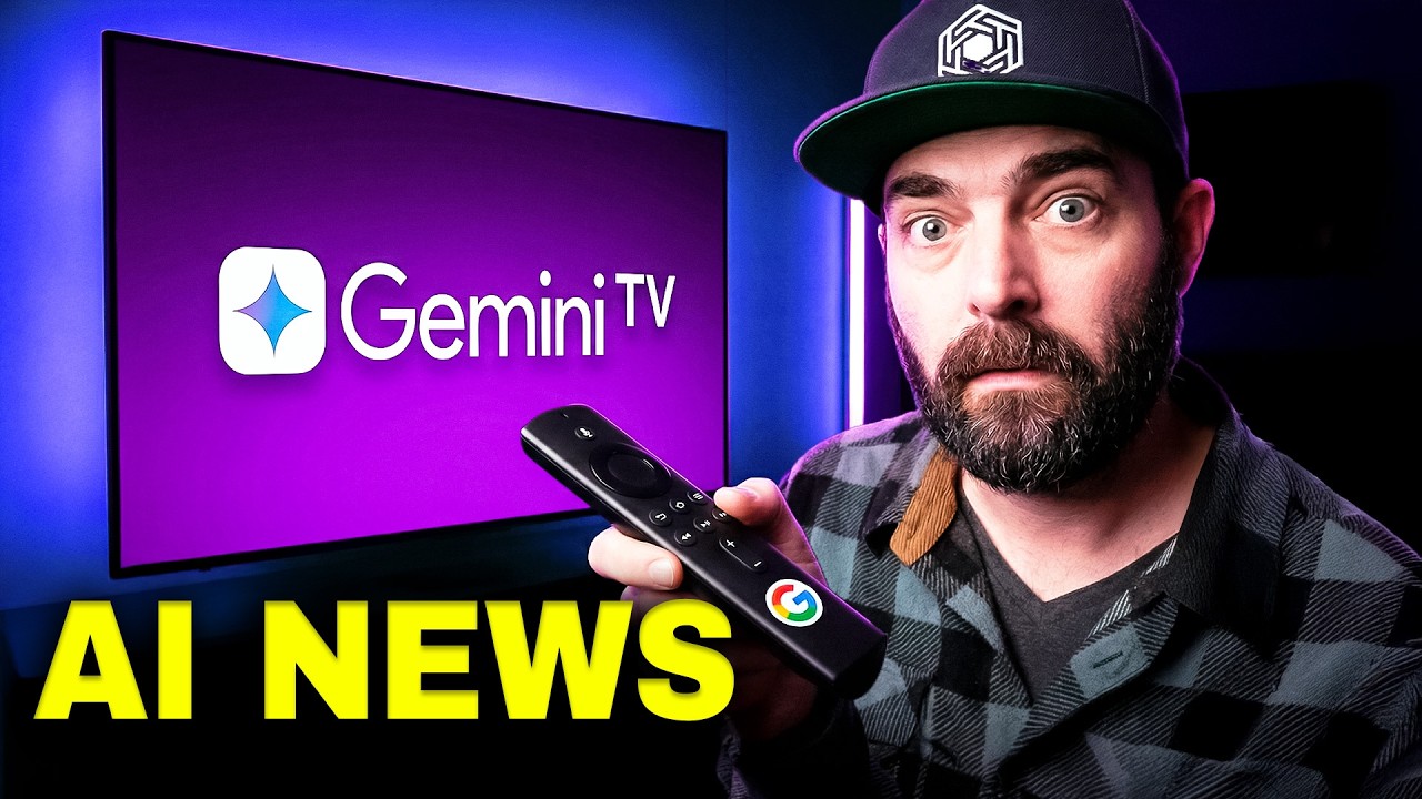 YouTube post by @mreflow for NVIDIA. Caption reads: The Biggest AI News Updates Were NOT at CES.