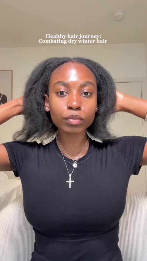 Instagram post by @beyoncejanvier for OLAPLEX. Caption reads: The @olaplex rich hydration mask and I go together....