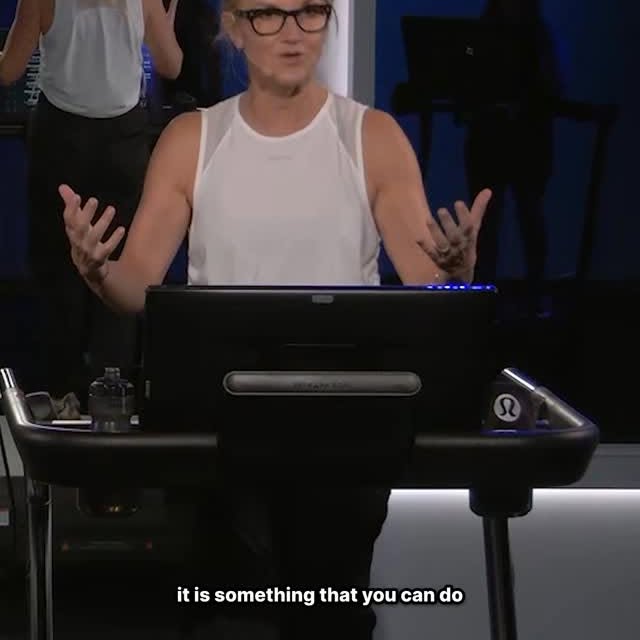 Instagram post by @melrobbins for Peloton. Caption reads: Here’s your inspiration to get your walk in, from....