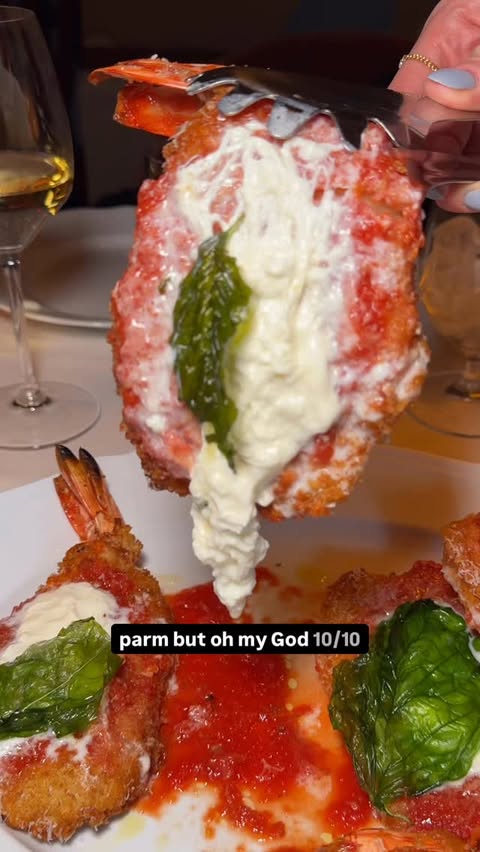 Instagram post by @socialsami for MGM Resorts. Caption reads: Ok @carboneriviera I see you 👀 This restaurant is....