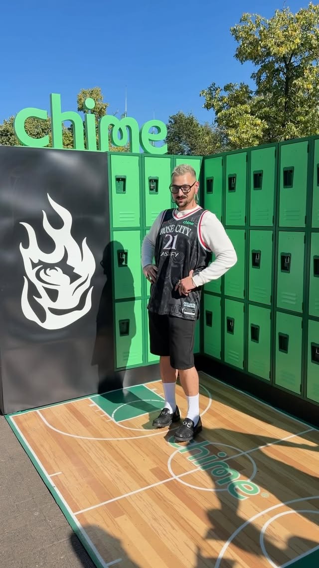 Instagram post by @sloppyjopdx for Chime. Caption reads: [...] way to spend game day! 🔥 Huge thanks to....