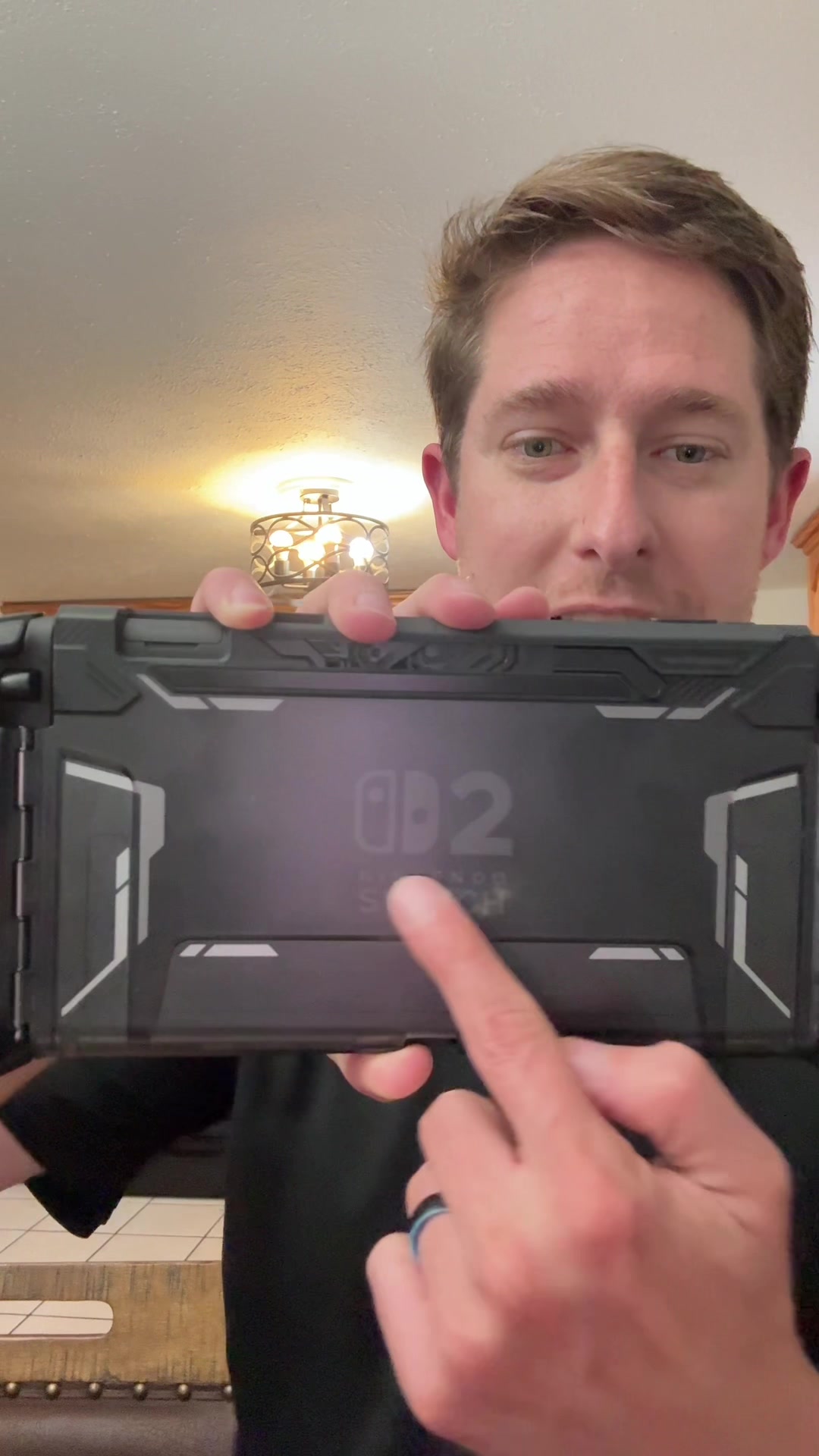 TikTok post by @.ryanduell for Supcase. Caption reads: [...] have found for the Nintendo switch 2 by....