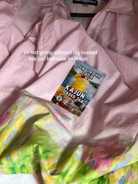 TikTok post by @ttshopapril for Kajun Loaded Tea. Caption reads: [...] #authentik #securepayeveryday @KaJun Loaded....