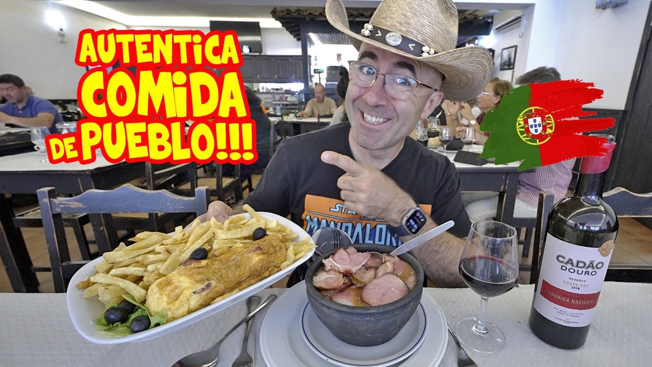 YouTube post by @SezarBlue for Emma Colchon. Caption reads: 👉 I almost burst with the AUTHENTIC VILLAGE FOOD....