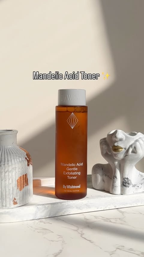 Instagram post by @skincare_arvika for By Wishtrend. Caption reads: [...] without feeling harsh or stripping 💛....