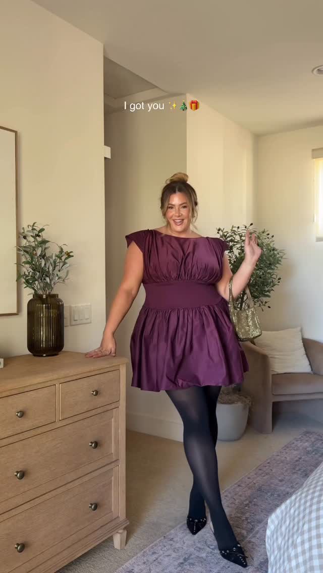 Instagram post by @vanezznezz for ELOQUII. Caption reads: these looks from @eloquii made me wanna invite....