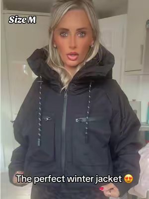 TikTok post by @joanne__36 for PUFFIT UK Shop. Caption reads: Super cosy 👏🏻 @PUFFIT.UK @PUFFIT.UK.SHOP....