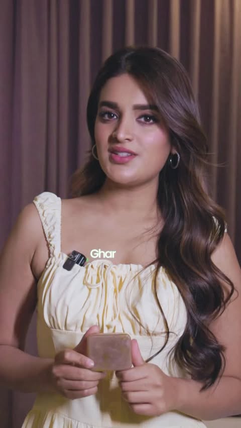 Instagram post by @nidhhiagerwal for GHAR SOAPS. Caption reads: Not fairness—just real tan reduction in 7 days....
