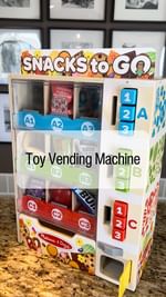 Instagram post by @toytestingsisters for Melissa & Doug. Caption reads: FOLLOW & comment keyword ‘vending’ and I’ll send....