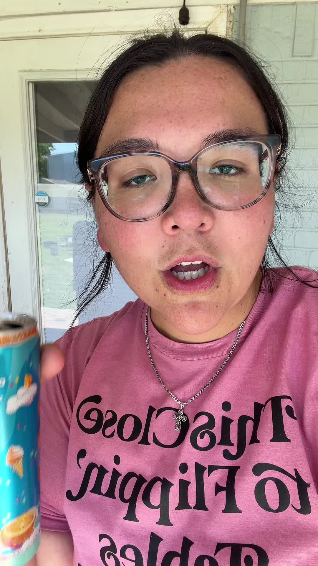 TikTok post by @mrs_tink for Alani Nu. Caption reads: [...] #femalecop #homestead @Alani Nutrition.