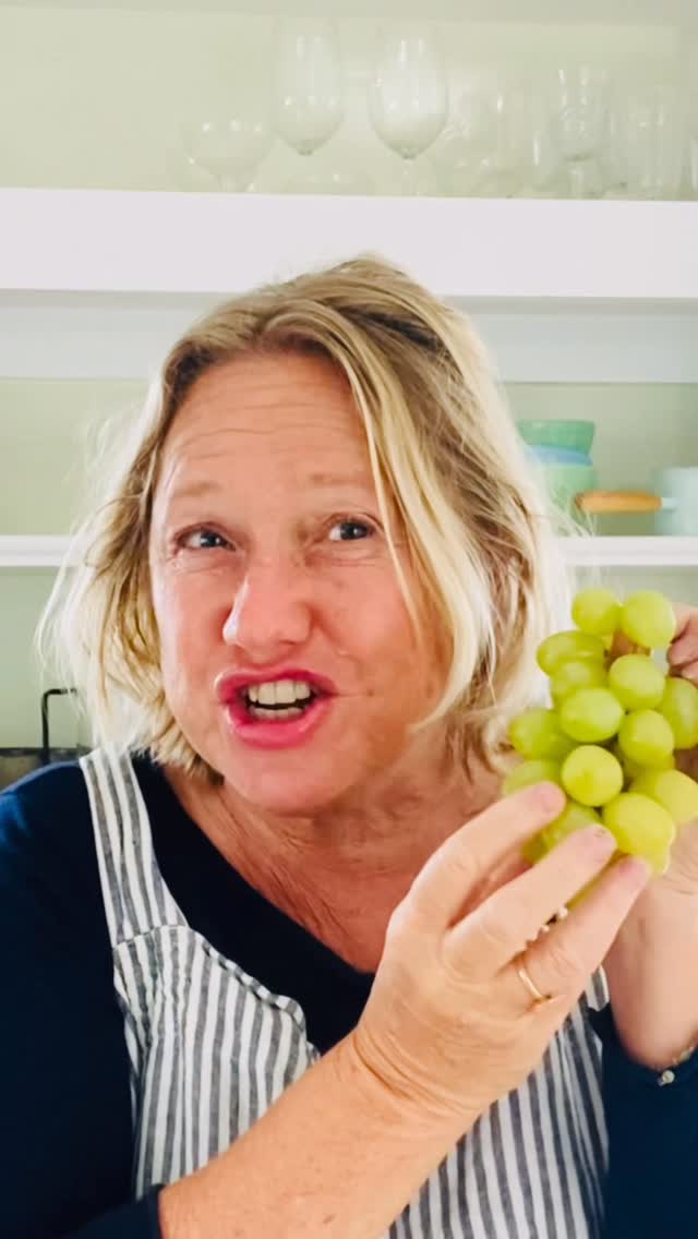 Instagram post by @niciwickesfood for Grapes from California. Caption reads: Chocolate lovers - I’ve got you with this NEXT....