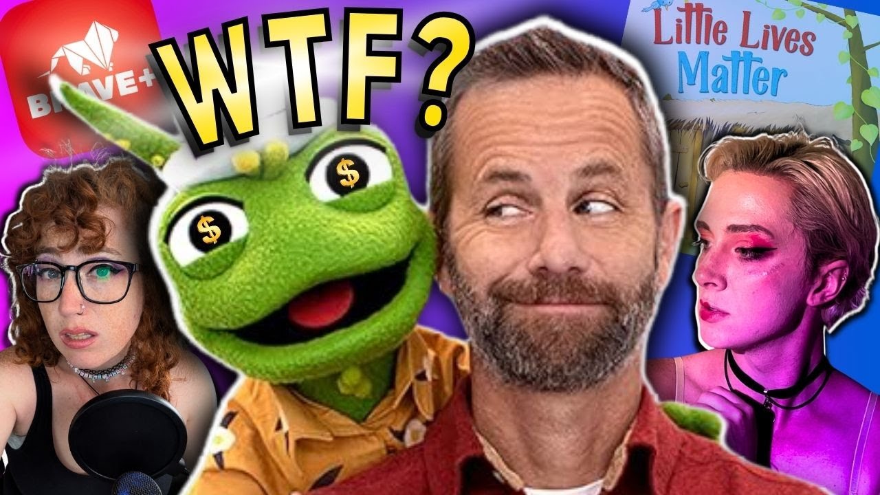 YouTube post by @SAVYWRITESBOOKS for Mercari. Caption reads: Kirk Cameron's WEIRD Conservative Mr. Rogers....