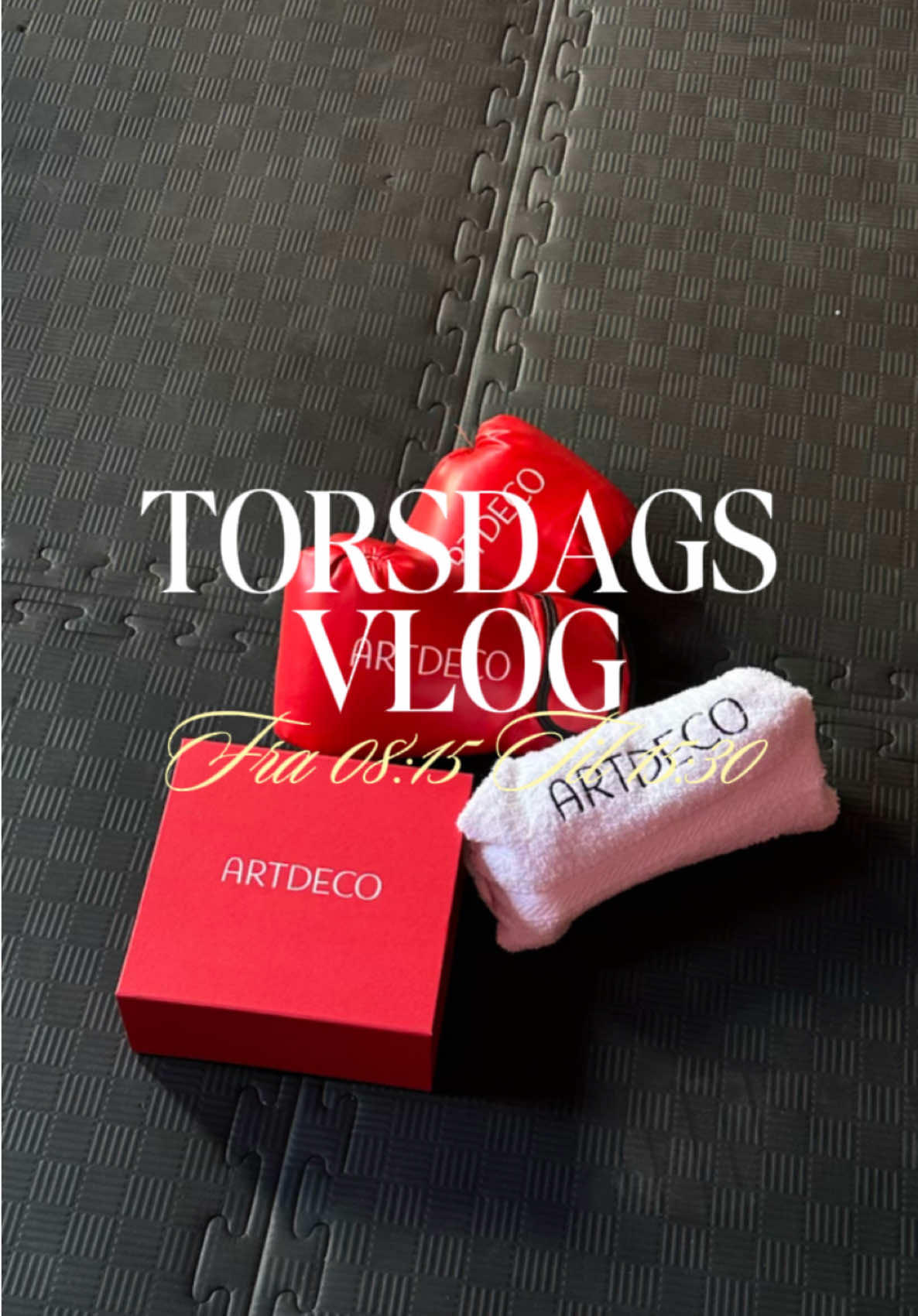 TikTok post by @elineberg for Artdeco. Caption reads: #vlog Torsdag🤍 - Invitert// @ARTDECO.