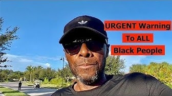 YouTube post by @RichardFain for Webull. Caption reads: Something HUGE is About To Happen and Black People....