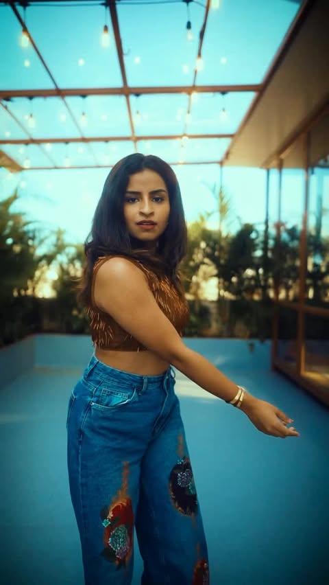 Instagram post by @sivaangi.krish for Sony Music. Caption reads: Ennacho🥰 #ennacho.