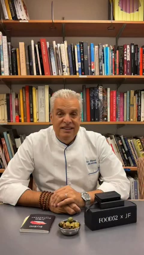 Instagram post by @amandahesser for Food52. Caption reads: Eric approved..