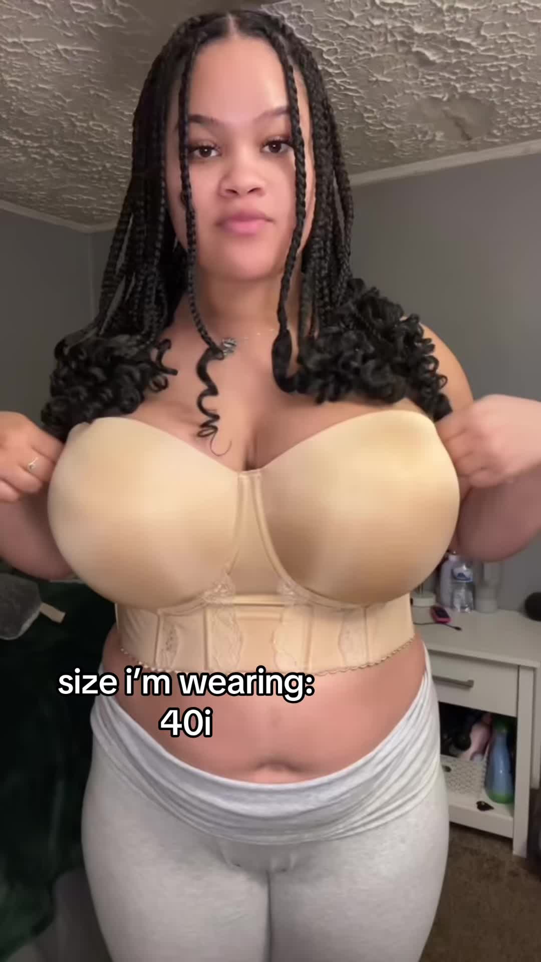 TikTok post by @mckaylasmorrisette for PARFAIT Lingerie. Caption reads: @PARFAIT LINGERIE understood the assignment 🔥....